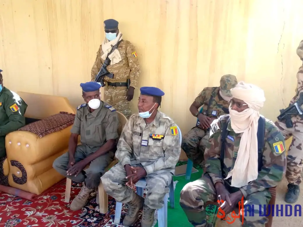 Tchad : en mission au Ouaddaï, le directeur de la gendarmerie fait le point sur la sécurité 