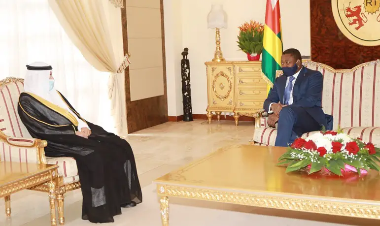 Togo : le président reçoit les lettres de créance du nouvel ambassadeur saoudien. © DR