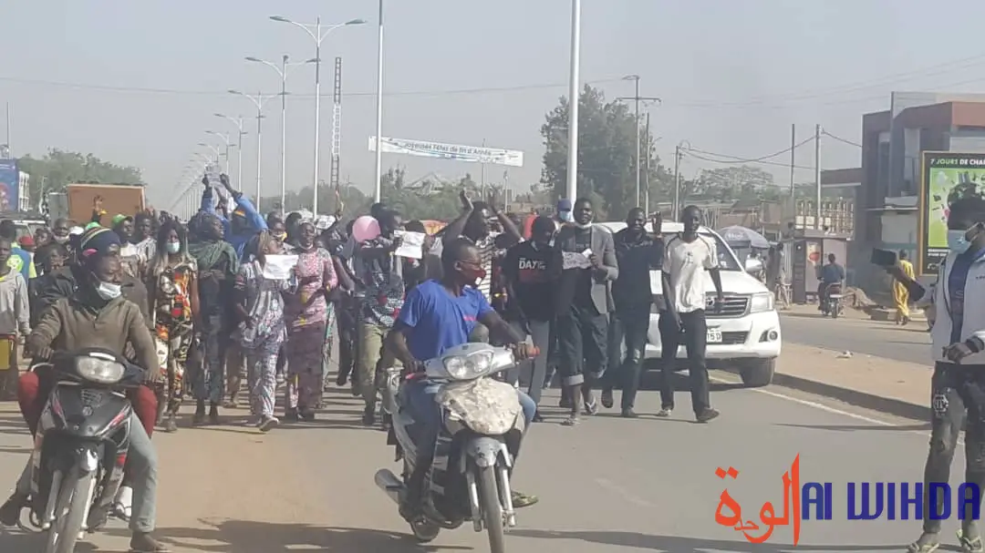Tchad : des manifestations dans plusieurs quartiers de N'Djamena