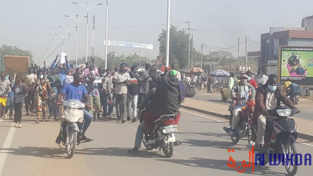 Tchad : des manifestations dans plusieurs quartiers de N'Djamena