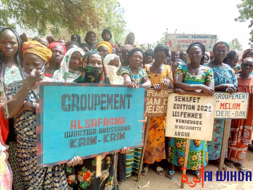 Tchad l'expremier ministre Emmanuel Nadingar en tournée à Krim Krim