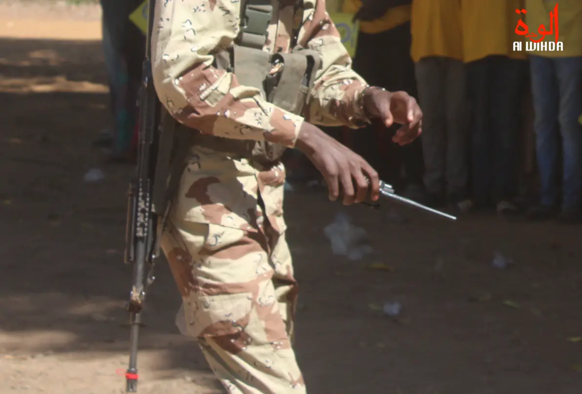 Un militaire au Tchad. Illustration © Malick Mahamat/Alwihda Info