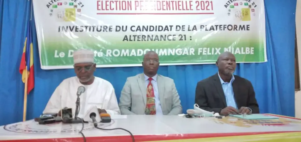Tchad : Alternance 21 investit Félix Nialbe pour la présidentielle