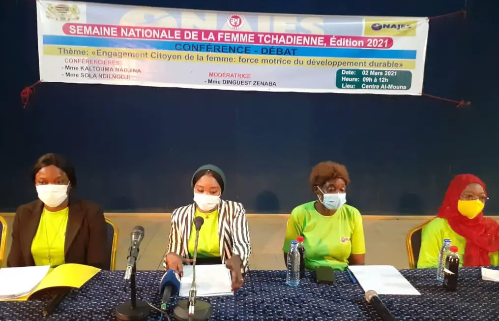 Tchad : L'ONAJES a organisé un débat sur l’engagement de la femme au centre Al-Mouna