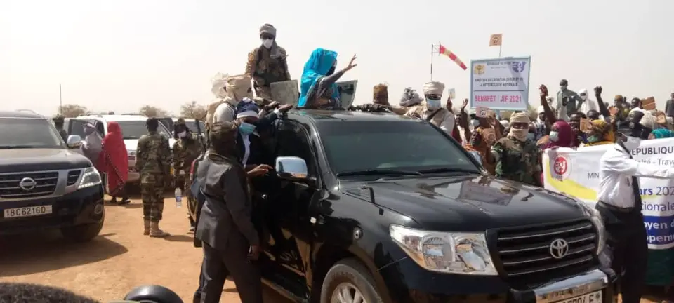 Tchad : la Première Dame est arrivée à Mongo