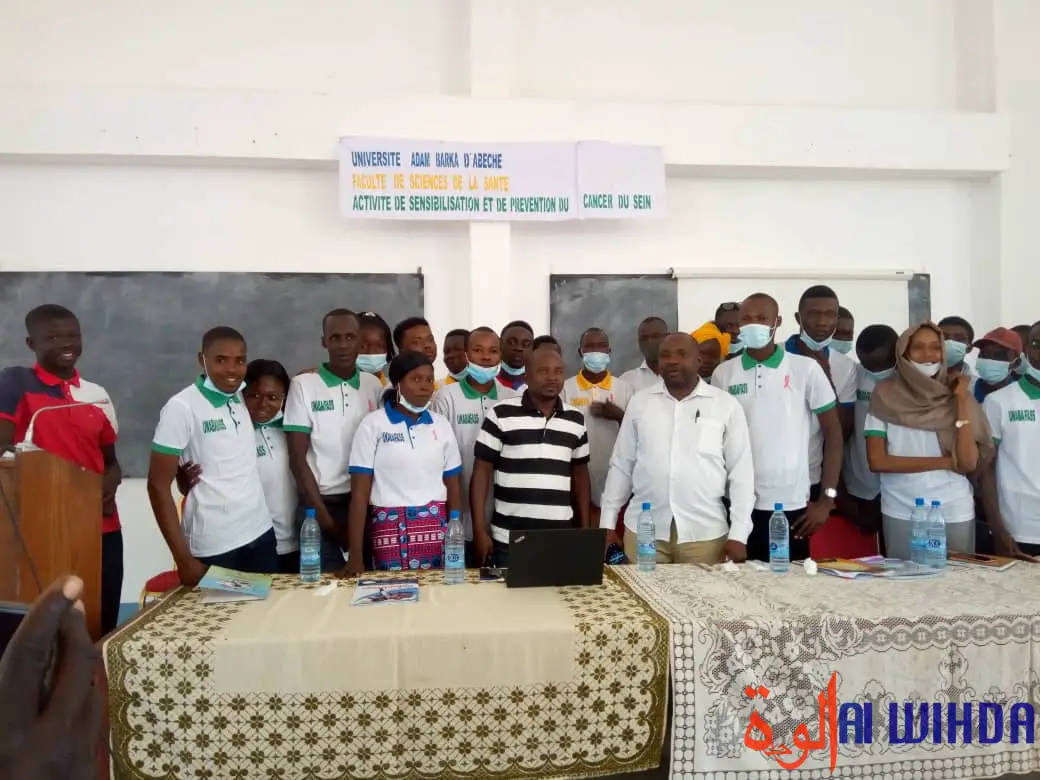 Tchad : les étudiants de l'UNABA sensibilisent sur le cancer du sein