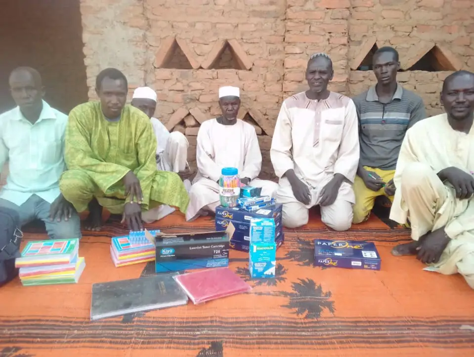 Tchad : le CEG de Gamé reçoit un don de kits scolaires