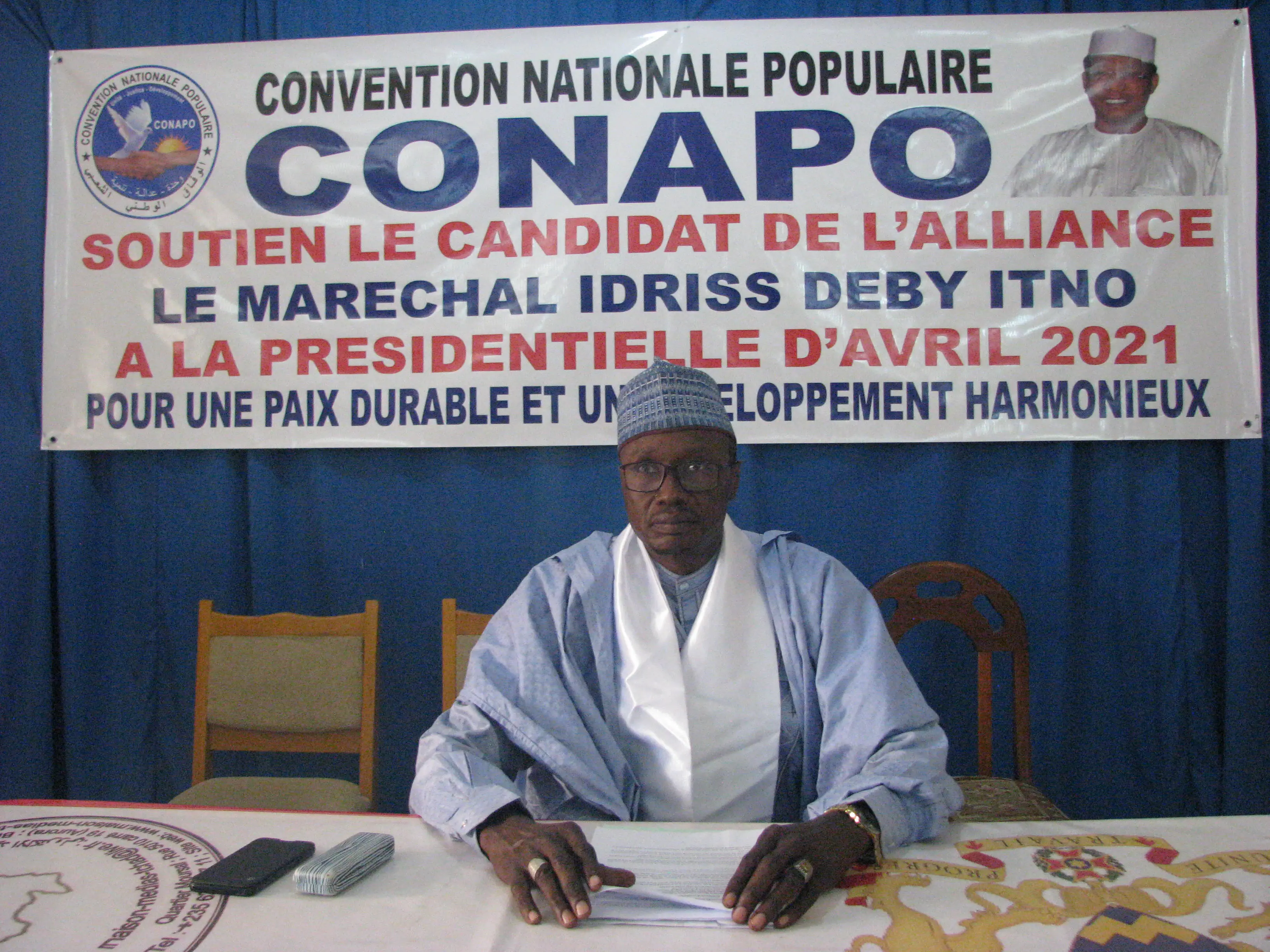 Présidentielle au Tchad : ​la CONAPO apporte son soutien au MPS