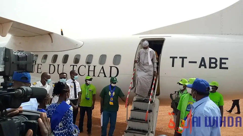 Tchad : arrivée du chef de l'État à Goz Beida
