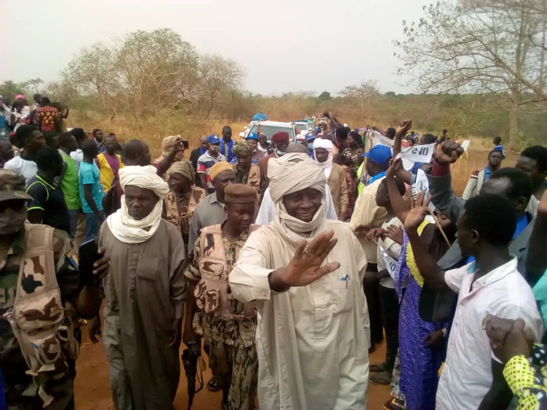 Tchad : le général Mahamat Saleh Brahim poursuit sa tournée au Logone Oriental