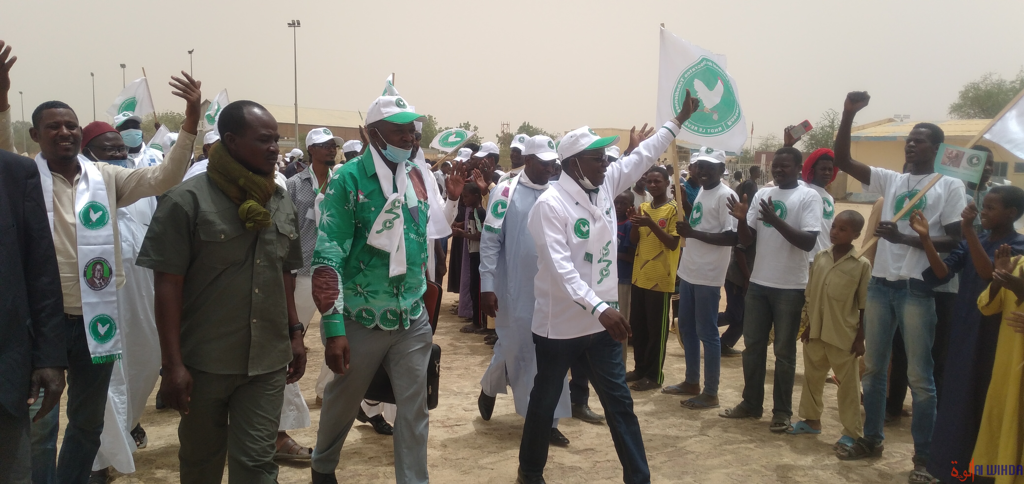 Tchad : Pahimi Padacké Albert accueilli par une foule à Abéché