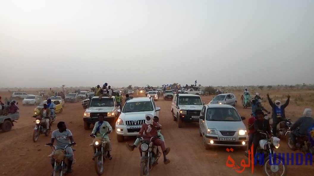 Tchad : le chef de mission du MPS au Ouaddaï, Alio Abdoulaye Ibrahim, accueilli à Adré Tchad : le chef de mission du MPS au Ouaddaï, Alio Abdoulaye Ibrahim, accueilli à Adré