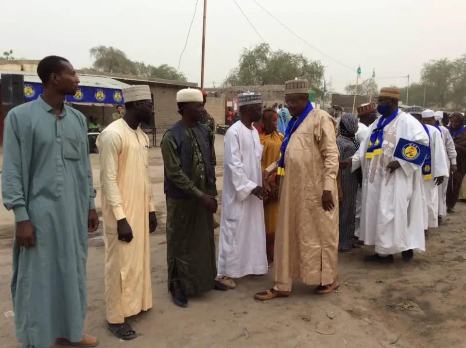 Élections au Tchad : le chef de mission Adoum Forteye en meeting à Ngouri et Kouloudia