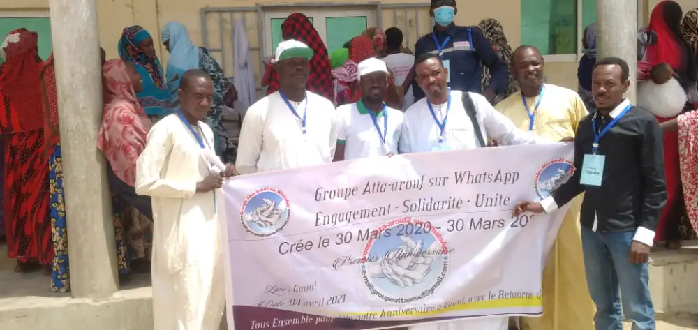 Tchad : le groupe Atta-Arouf assiste les retournés du site de Gaouï