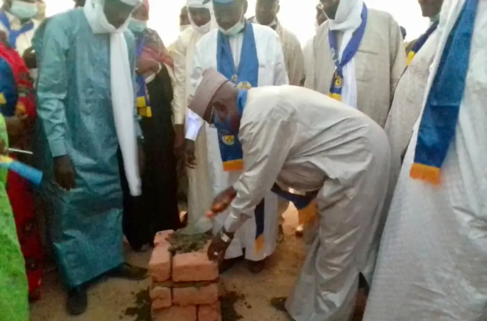 Tchad : Abdramane Djibrine Souleymane a lancé la construction d’un siège du MPS à Matadjana