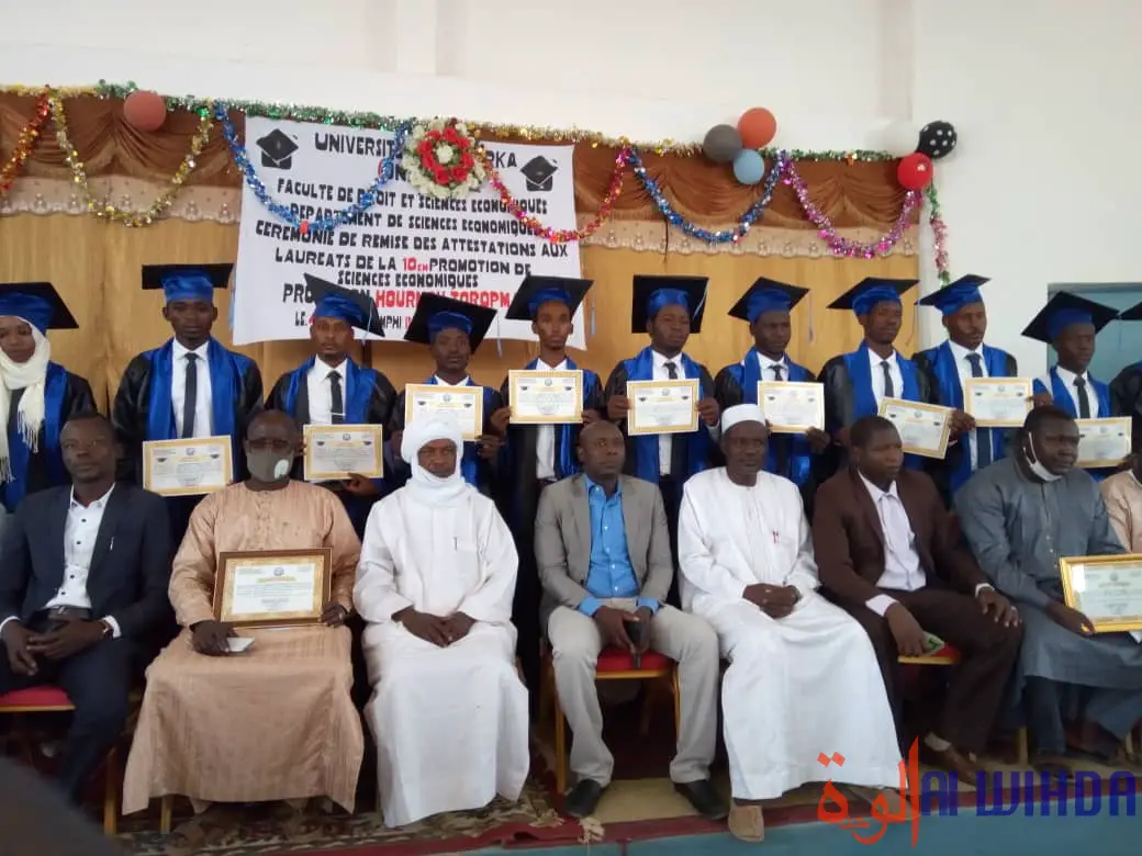 Tchad : remise d'attestations de fin d'études à l'Université Adam Barka