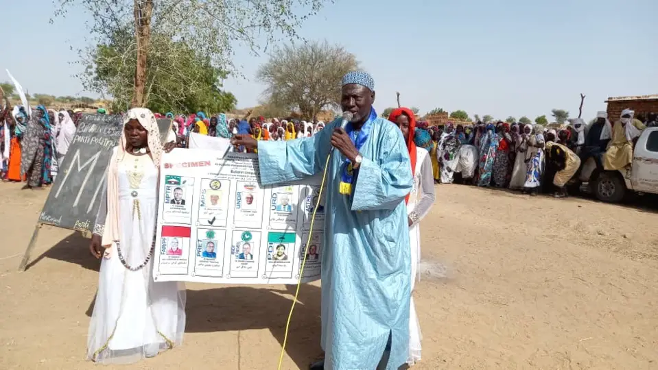 Élections au Tchad : meeting du MPS dans la sous-préfecture de Koundjourou