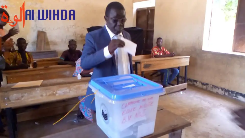 Tchad : le candidat Alladoum Djarma a accompli son devoir civique à Laï