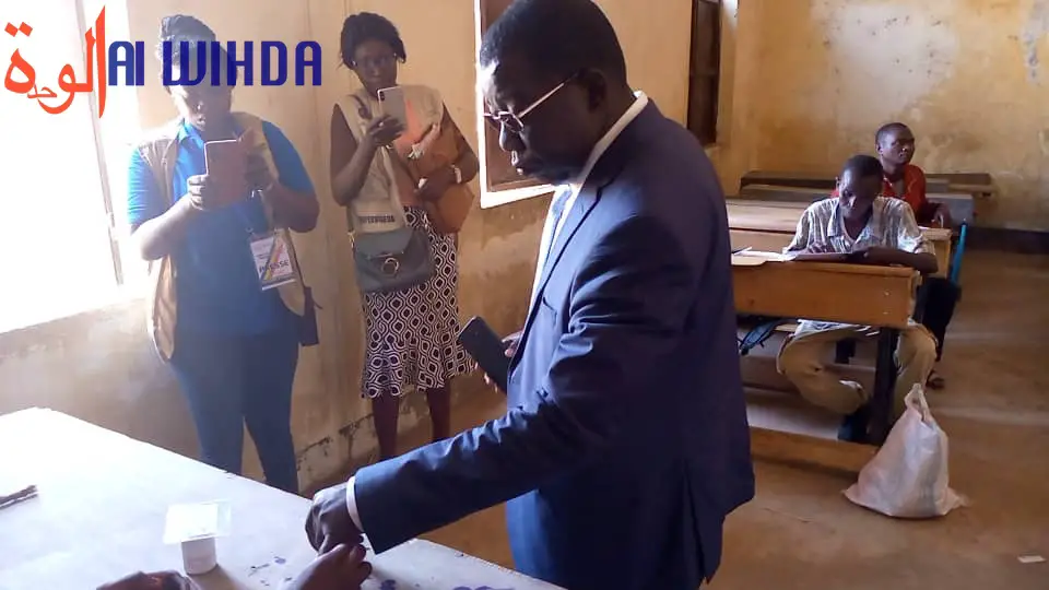 Tchad : le candidat Alladoum Djarma a accompli son devoir civique à Laï