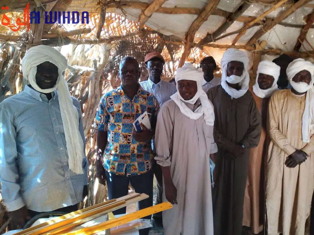 Tchad : une nouvelle école primaire au Wadi Innou, dans l'Ennedi Ouest