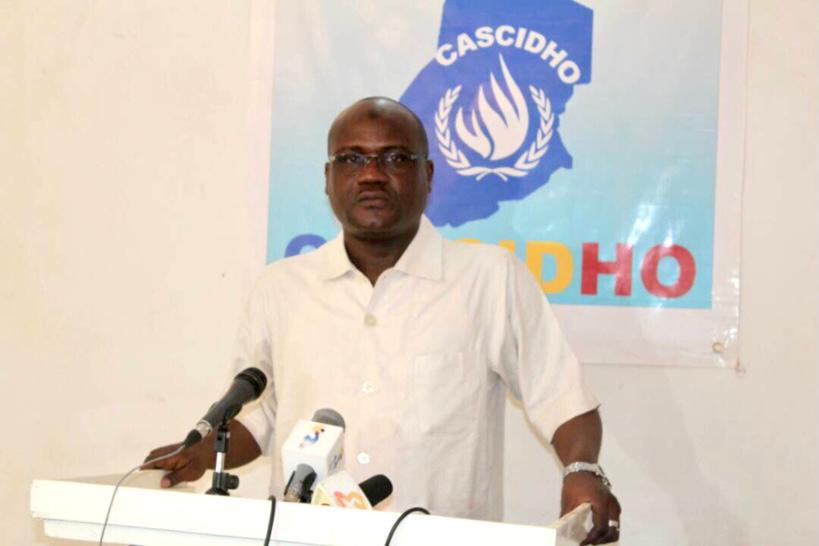 Le coordonnateur de la CASCIDHO, Mahamat Digadimbaye. Crédits : Alwihda Info