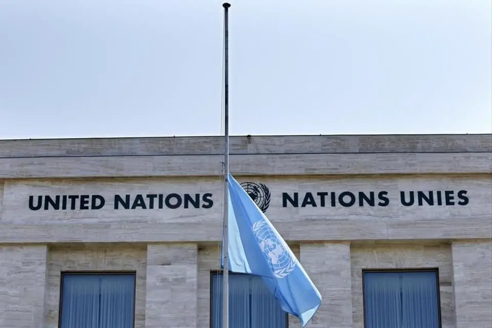 Obsèques d’Idriss Deby : Les drapeaux de l’ONU en berne dans le monde. © DR