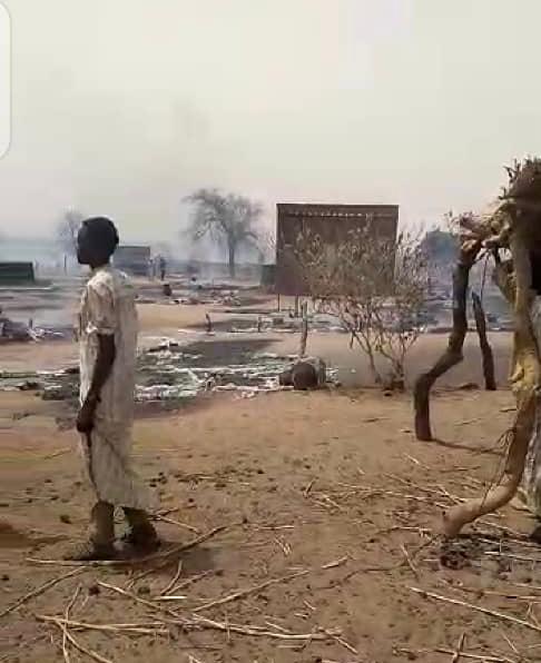 Tchad : Un incendie ravage le village Chokolki Hilé Hadjar, à l’Est d’Abdi