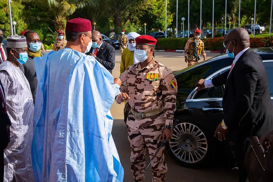 G5 Sahel : le général Mahamat Idriss Deby se rend dans la zone des trois frontières. © DR