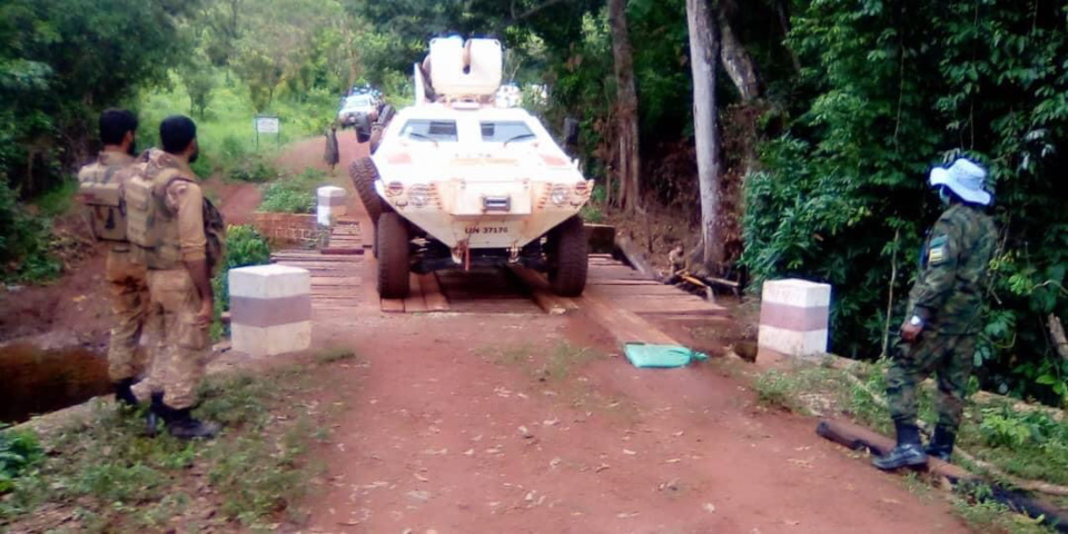 Centrafrique : les casques bleus de la MINUSCA sécurisent Bakouma depuis dimanche. © MINUSCA