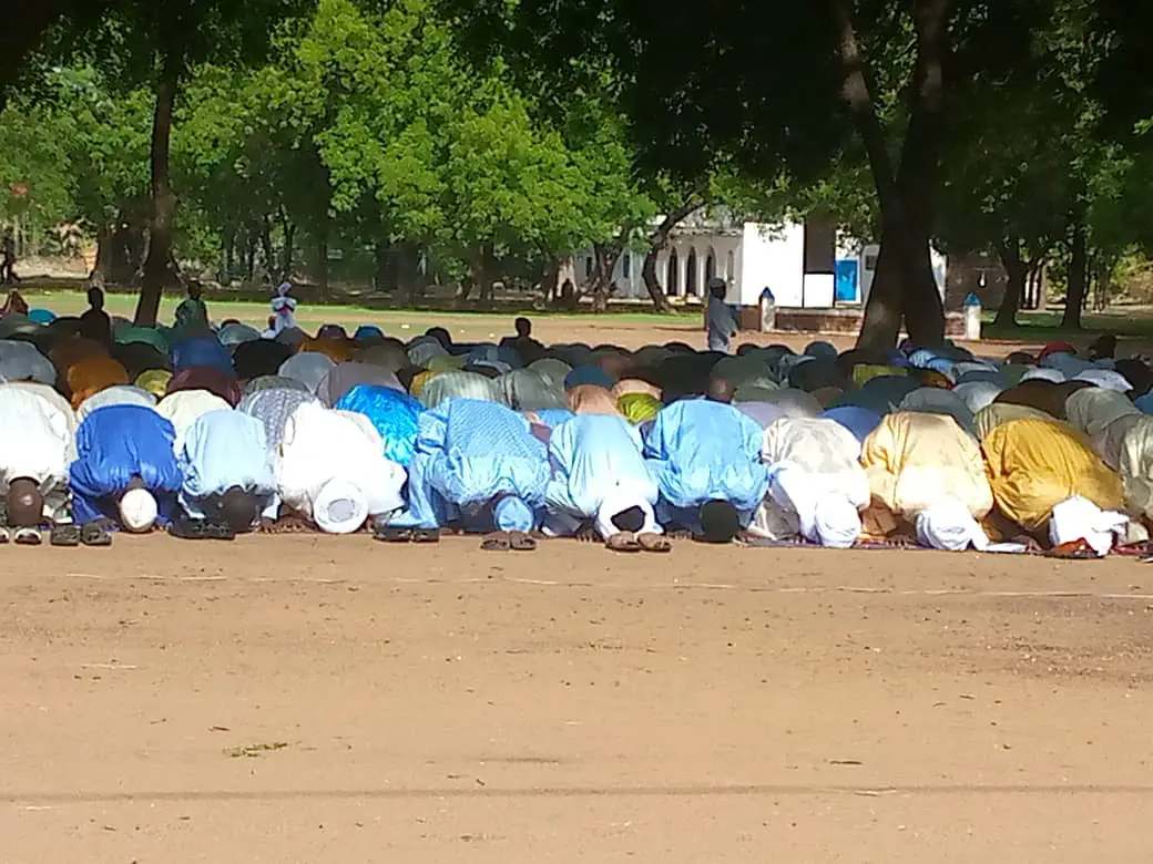 Tchad : grande prière de l'Aïd El-Fitr à la place de l'indépendance de Laï