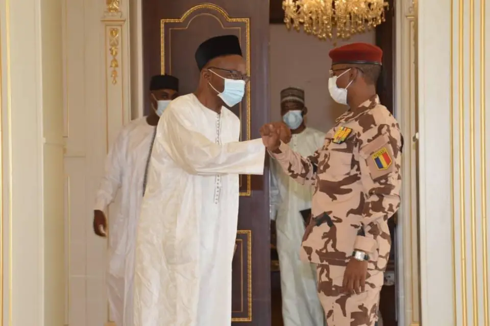 Tchad : Mahamat Idriss Deby et Saleh Kebzabo se sont entretenus au Palais