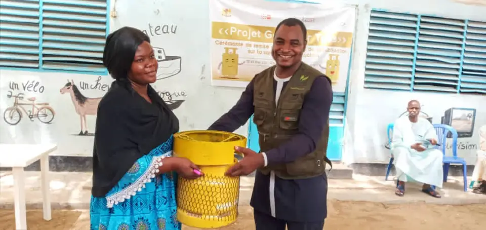 Tchad : 5000 bouteilles de gaz pour aider des femmes à faibles revenus