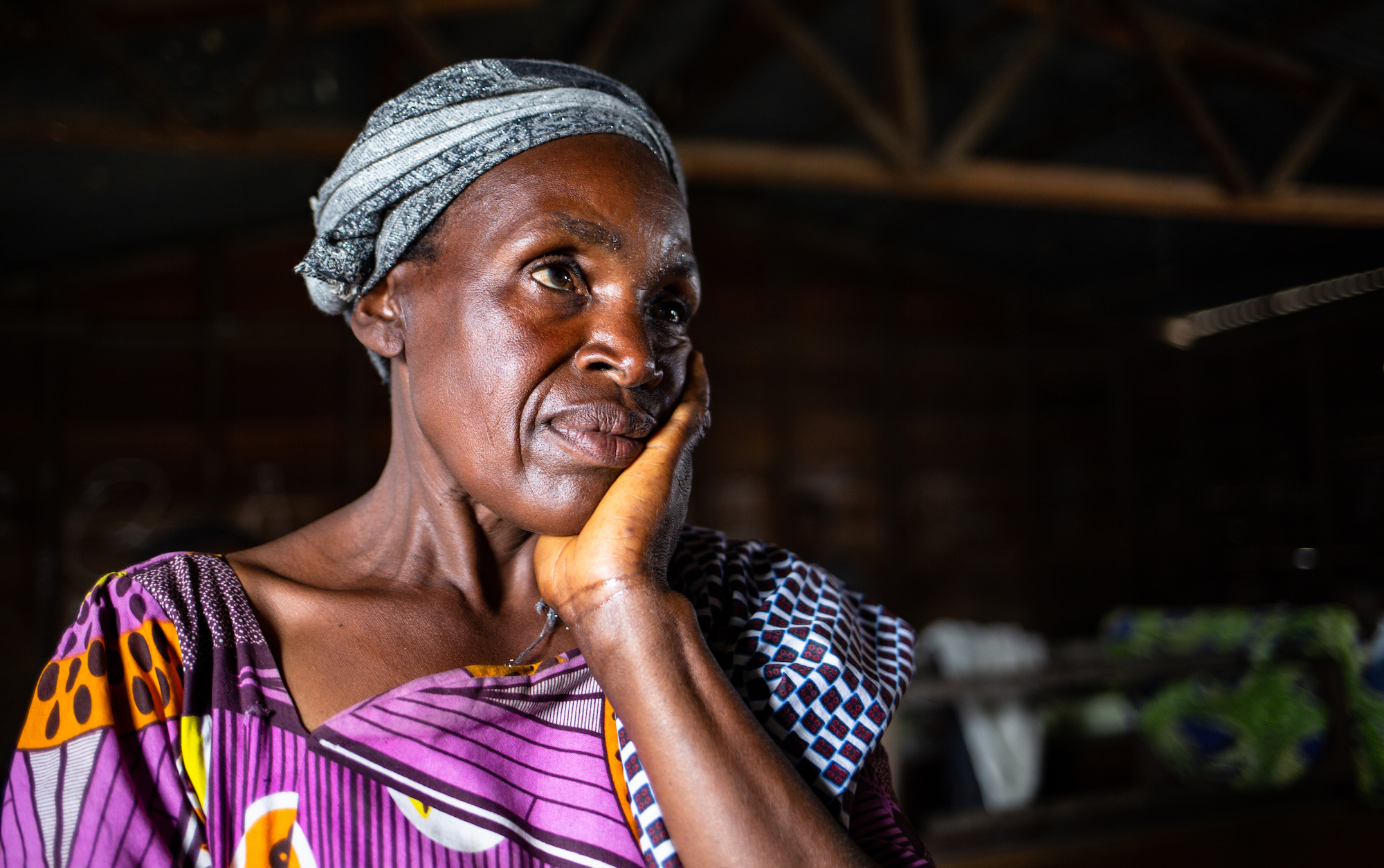 Des personnes déplacées par l'éruption du Nyiragongo. © Tom Peyre-Costa/NRC