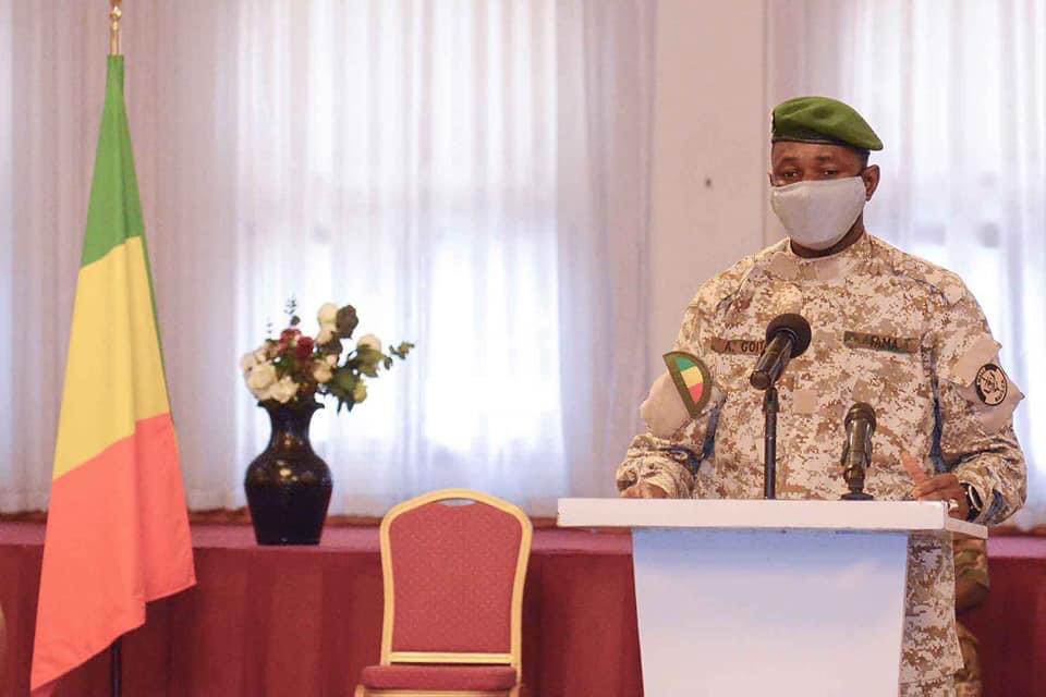 Colonel Goïta : "nous avons agi uniquement pour la stabilité du Mali" Colonel Goïta : "nous avons agi uniquement pour la stabilité du Mali"