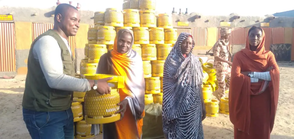Tchad : les femmes de Gaouï bénéficient du projet "Gaz pour tous"