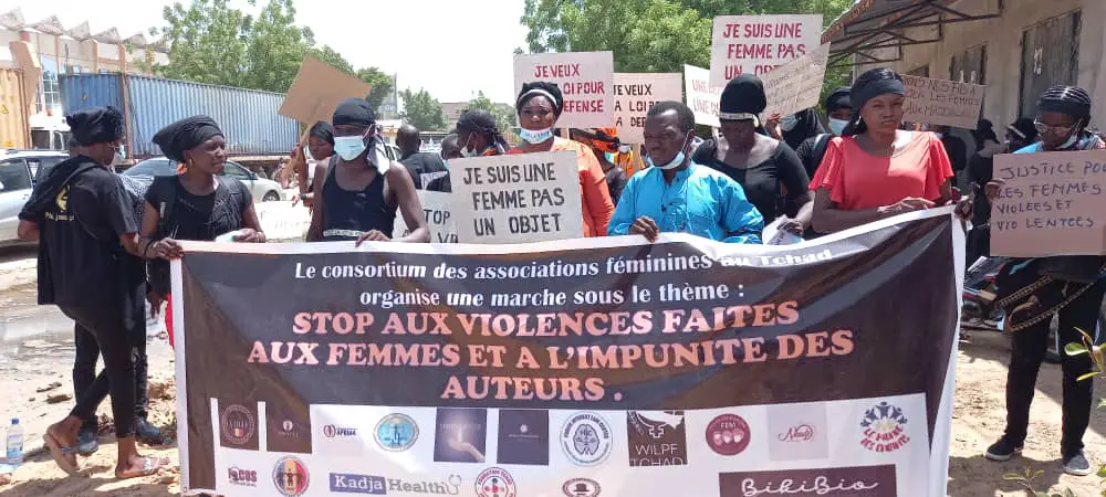 Tchad : mobilisation contre les violences faites aux femmes à N'Djamena