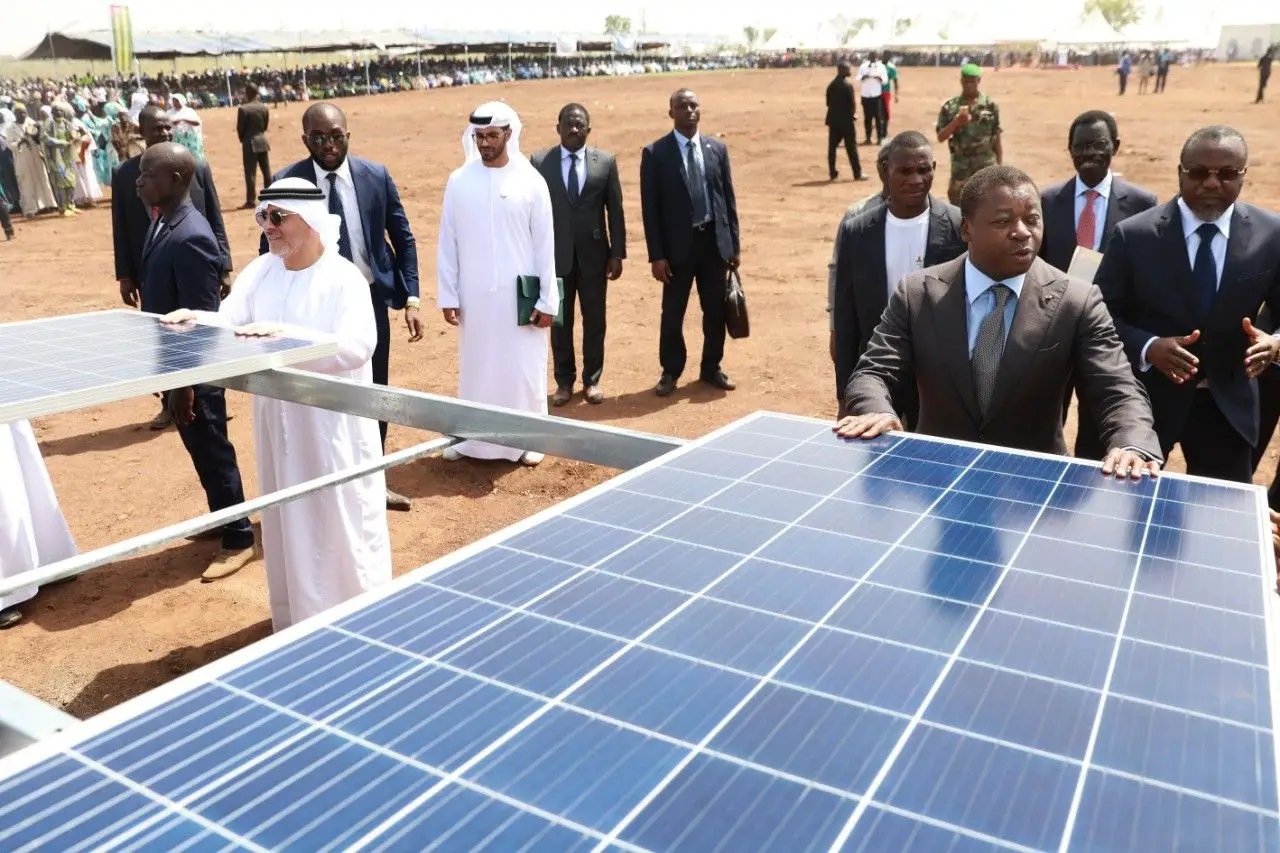 Togo : lancement d'une centrale solaire de 50 MW