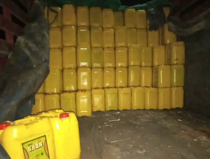 Cameroun : 250 bidons d’huiles végétales de contrebande saisis à Maroua