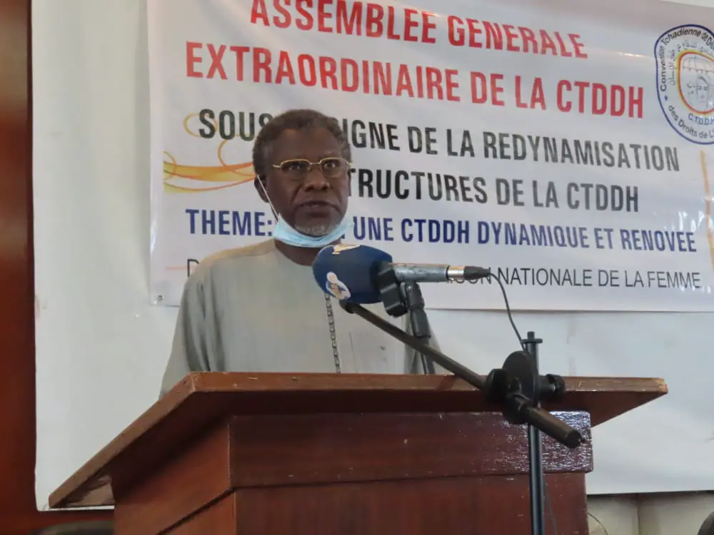 Tchad : Mahamat Nour Ibedou reconduit au secrétariat général de la CTDDH