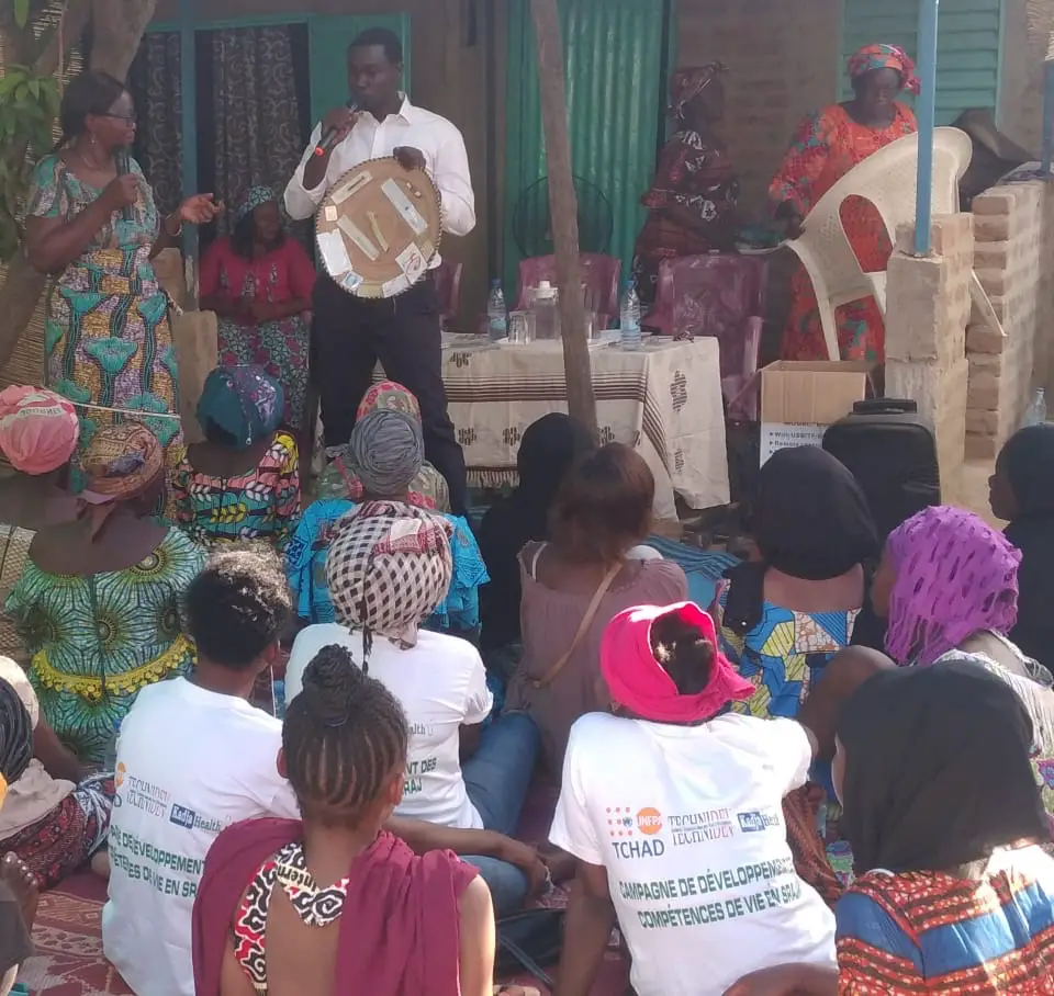 N'Djamena : les filles et femmes de Chagoua découvrent la planification familiale