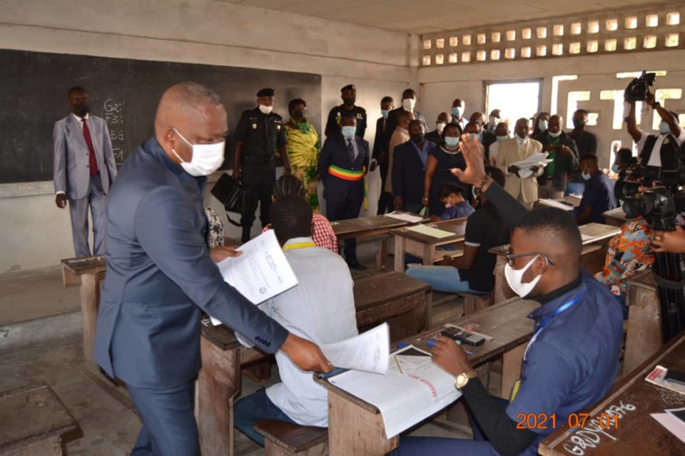Congo-Baccalauréat : le ministre de l’Enseignement technique et professionnel invite les candidats à la sérénité et au travail Congo-Baccalauréat : le ministre de l’Enseignement technique et professionnel invite les candidats à la sérénité et au travail