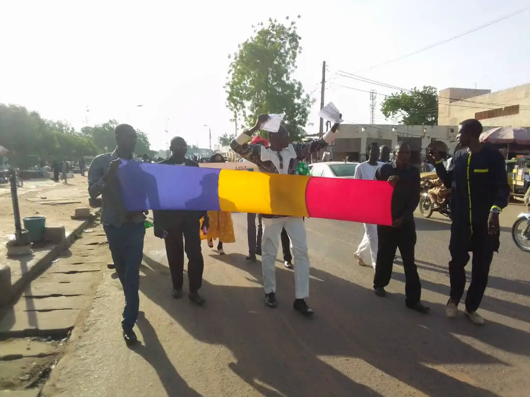 Tchad : marche des diplômés en instance d'intégration à N'Djamena