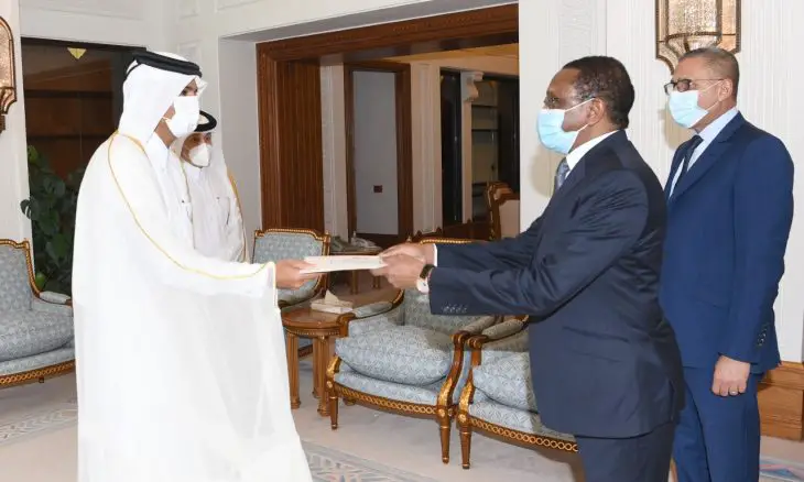 Tchad : l'Emir du Qatar reçoit un message du président du Conseil de transition