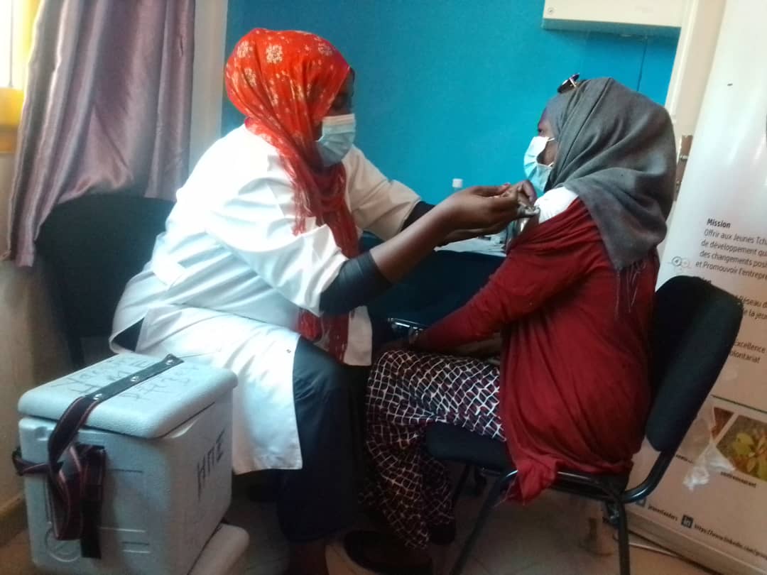 Tchad : le RJDLT fait vacciner ses membres