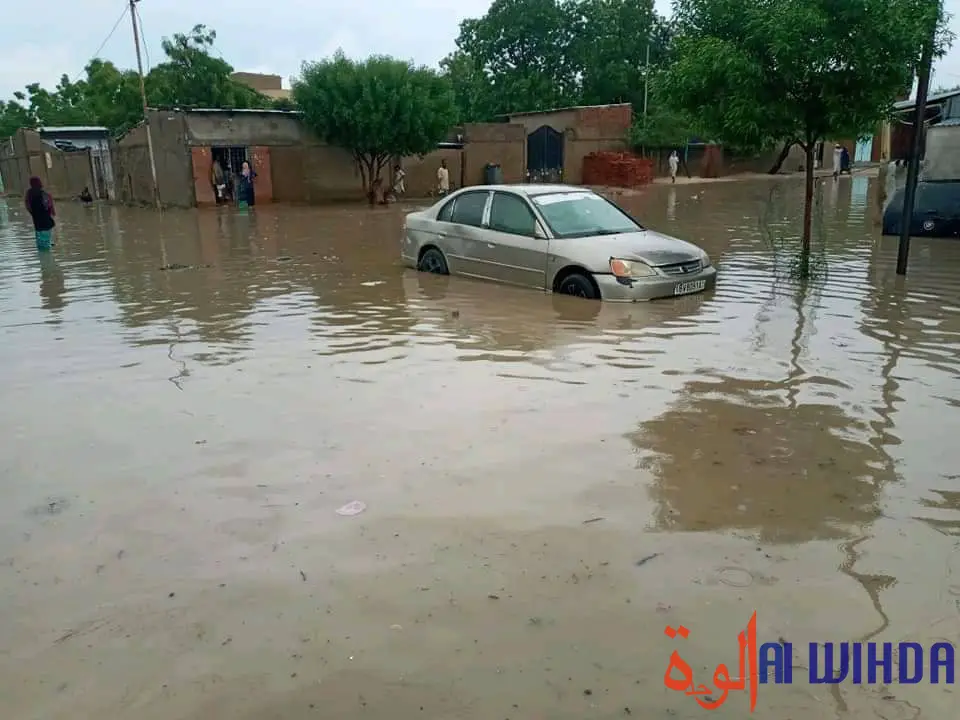 Tchad : une forte pluie et des dégâts à N'Djamena