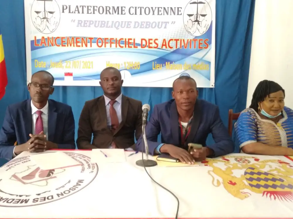 Tchad : la plateforme citoyenne République Debout lance ses activités