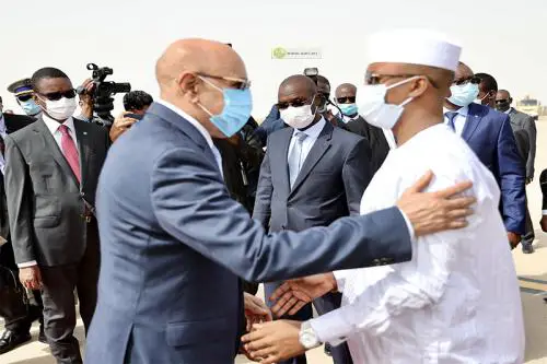 Mahamat Idriss Deby est arrivé en Mauritanie pour une visite de travail de deux jours