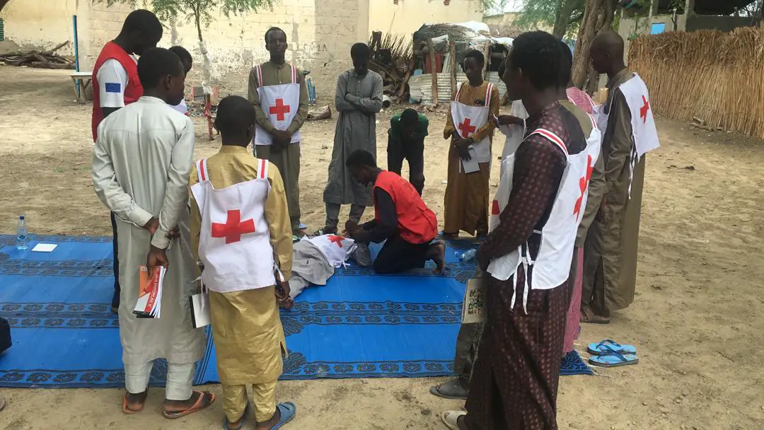 Tchad : la Croix-Rouge forme les élèves talibés de Bol aux premiers secours