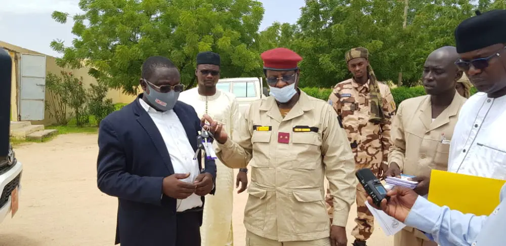 Tchad : des véhicules neufs pour les districts sanitaires du Ouaddaï