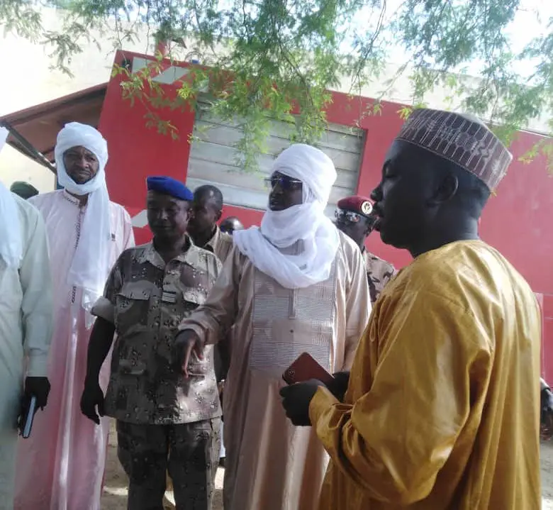 Tchad : visite inopinée du gouverneur du Kanem dans des structures étatiques. © Djidda Mahamat Oumar/Alwihda Info